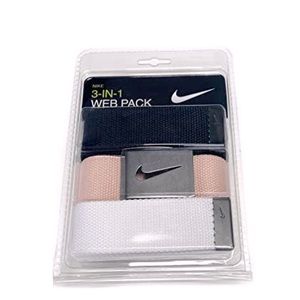Nike adjustable belts. 3-IN-1 pack